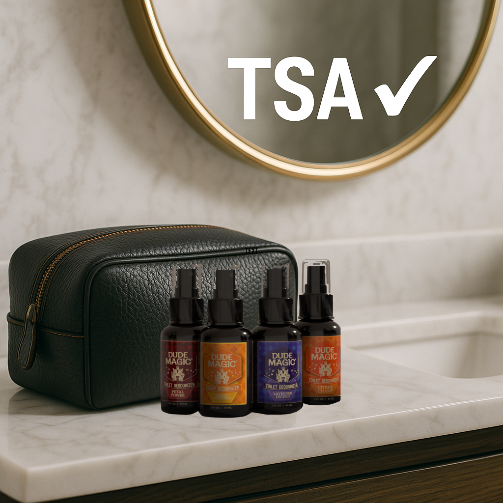 TSA Approved & Throne Tested - Includes All 4 Scents