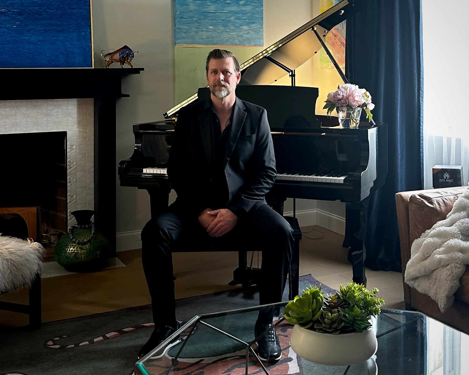 Dude Magic Founder Living Room Design 