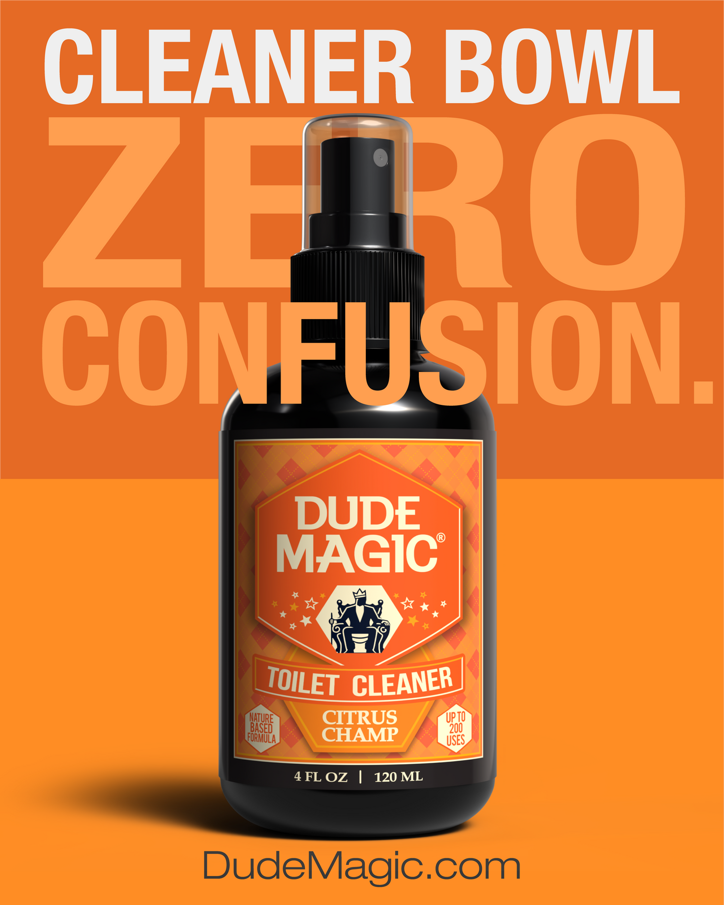 Citrus Champ Daily Toilet Spray Cleaner — 4oz