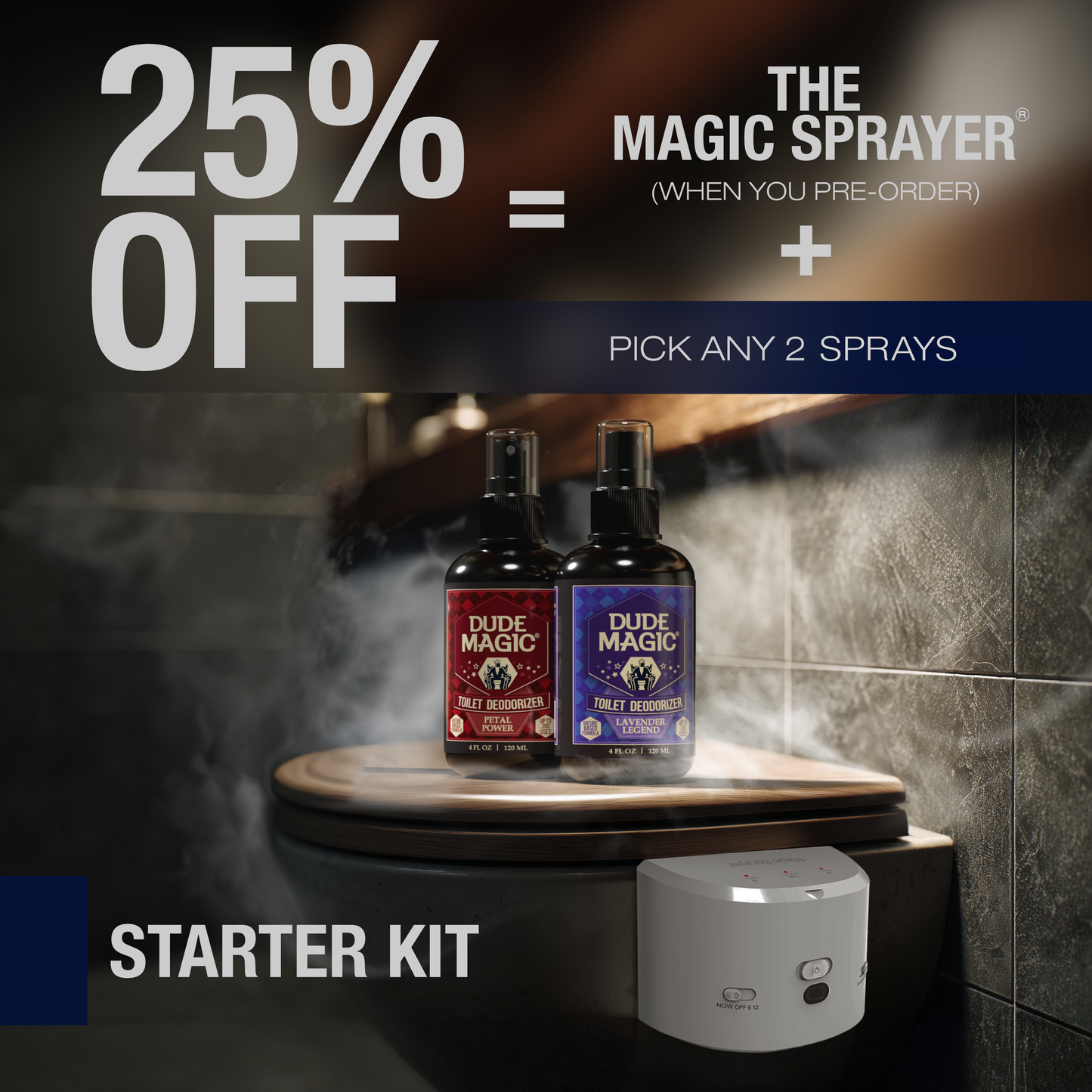 Magic Sprayer Starter Kit — Get 25% off the Magic Sprayer!