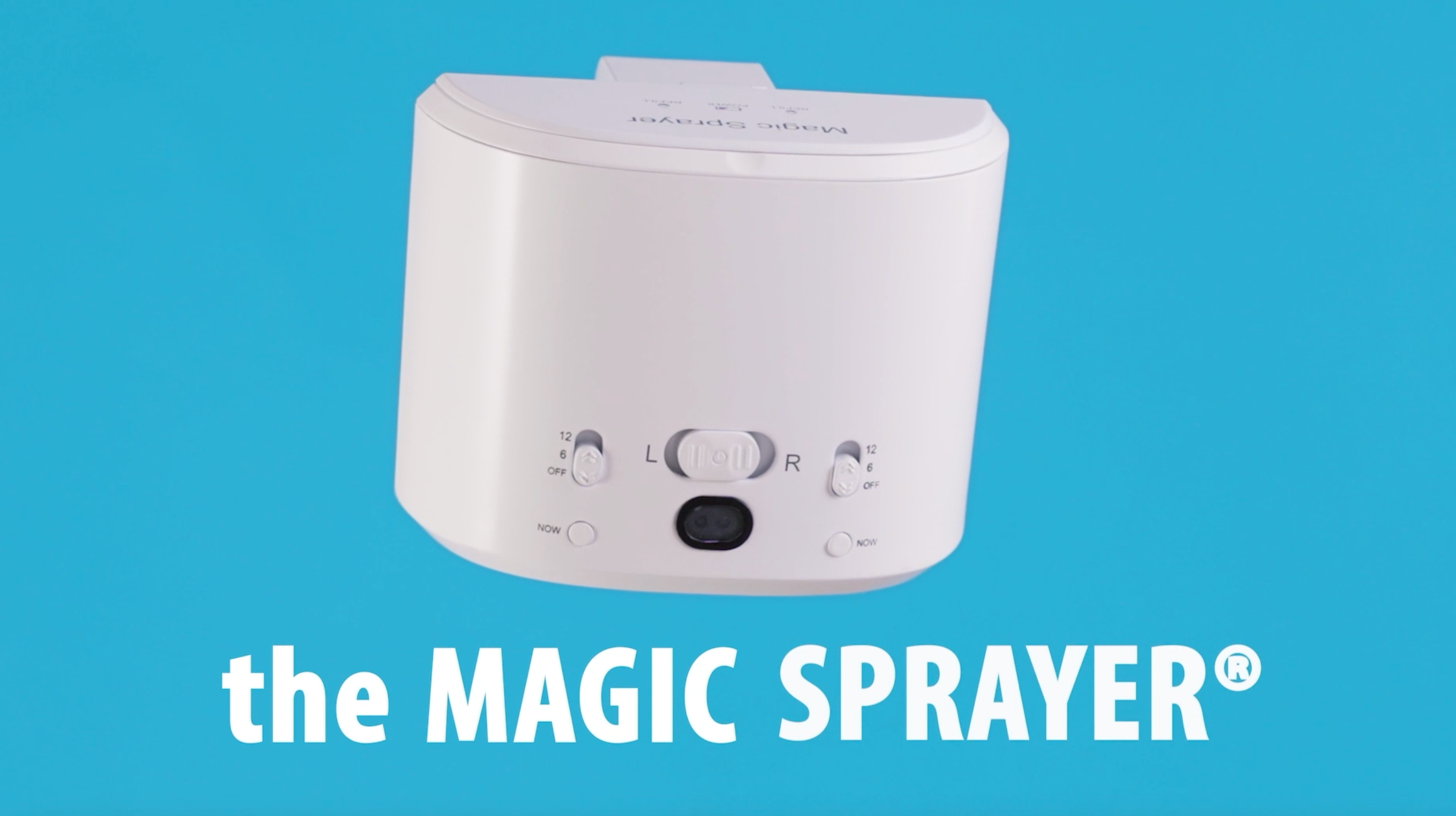 Load video: Dude Magic&#39;s Magic Sprayer toilet hands-free and automatic cleaner and deodorizer