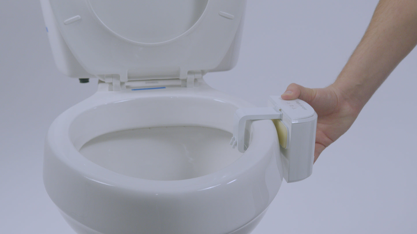 Magic Sprayer® – The Hands-Free Throne Freshener (Pre-Order Now)